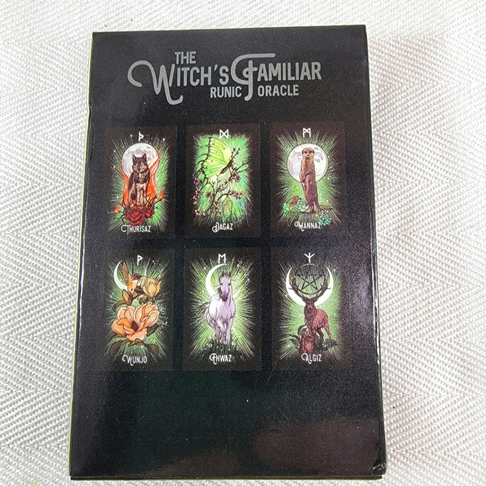 The Witch's Familiar Runic Oracle deck